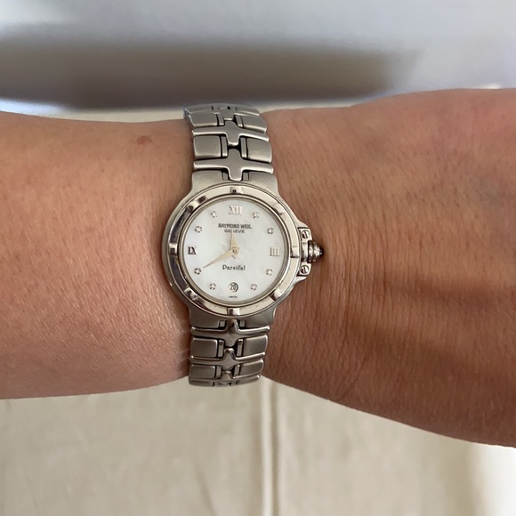 Authentic Raymond Weil Parsifal Mother of Pearl Watch main image 5